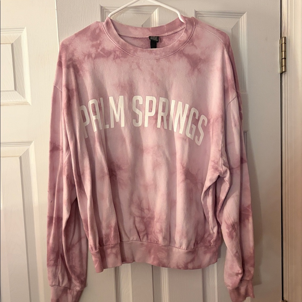 Palm Springs Tie-Dye Sweatshirt